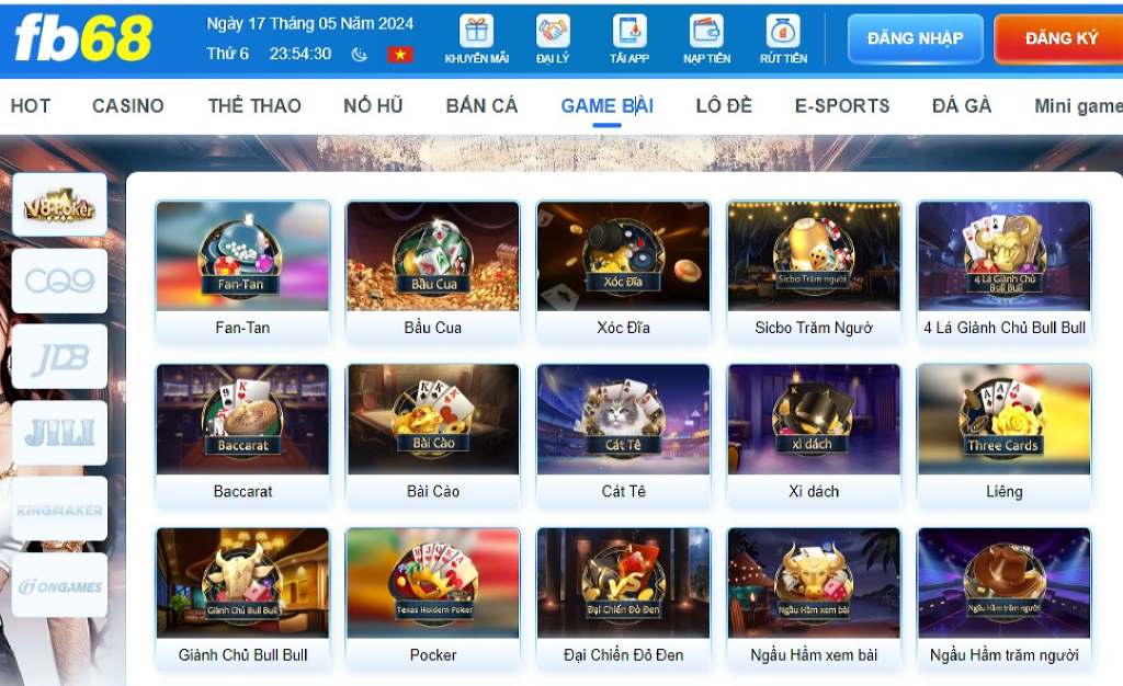 Nhà cái xây dựng giao diện game khoa học
