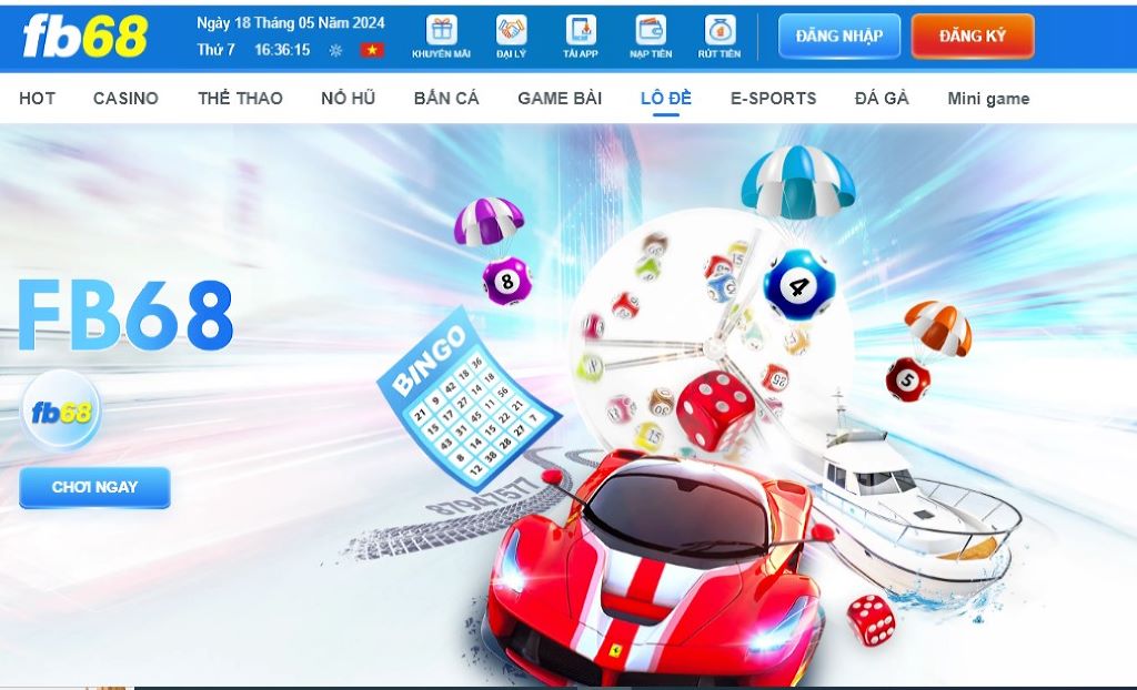 Chơi lô đề FB68 nhận khuyến mãi lớn đến 4 triệu đồng