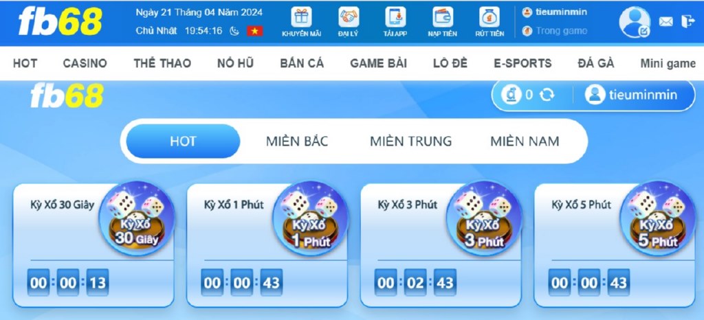 Lô đề FB68 thu hút người chơi tham gia