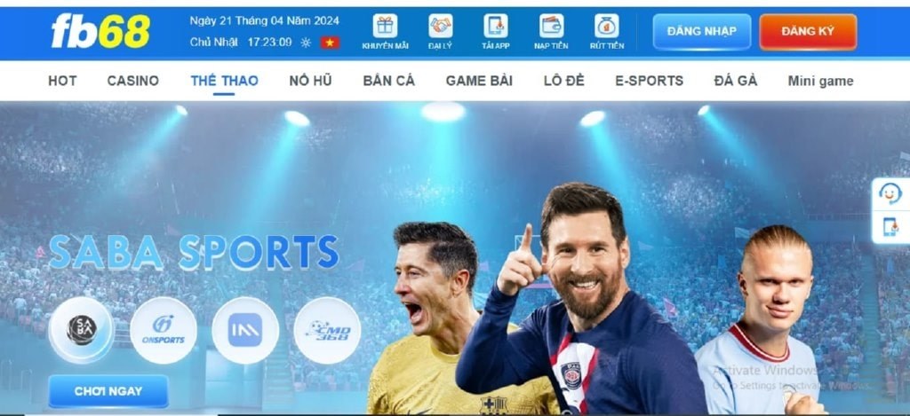 Kiềm chế cảm xúc khi chơi thể thao tại Fb68